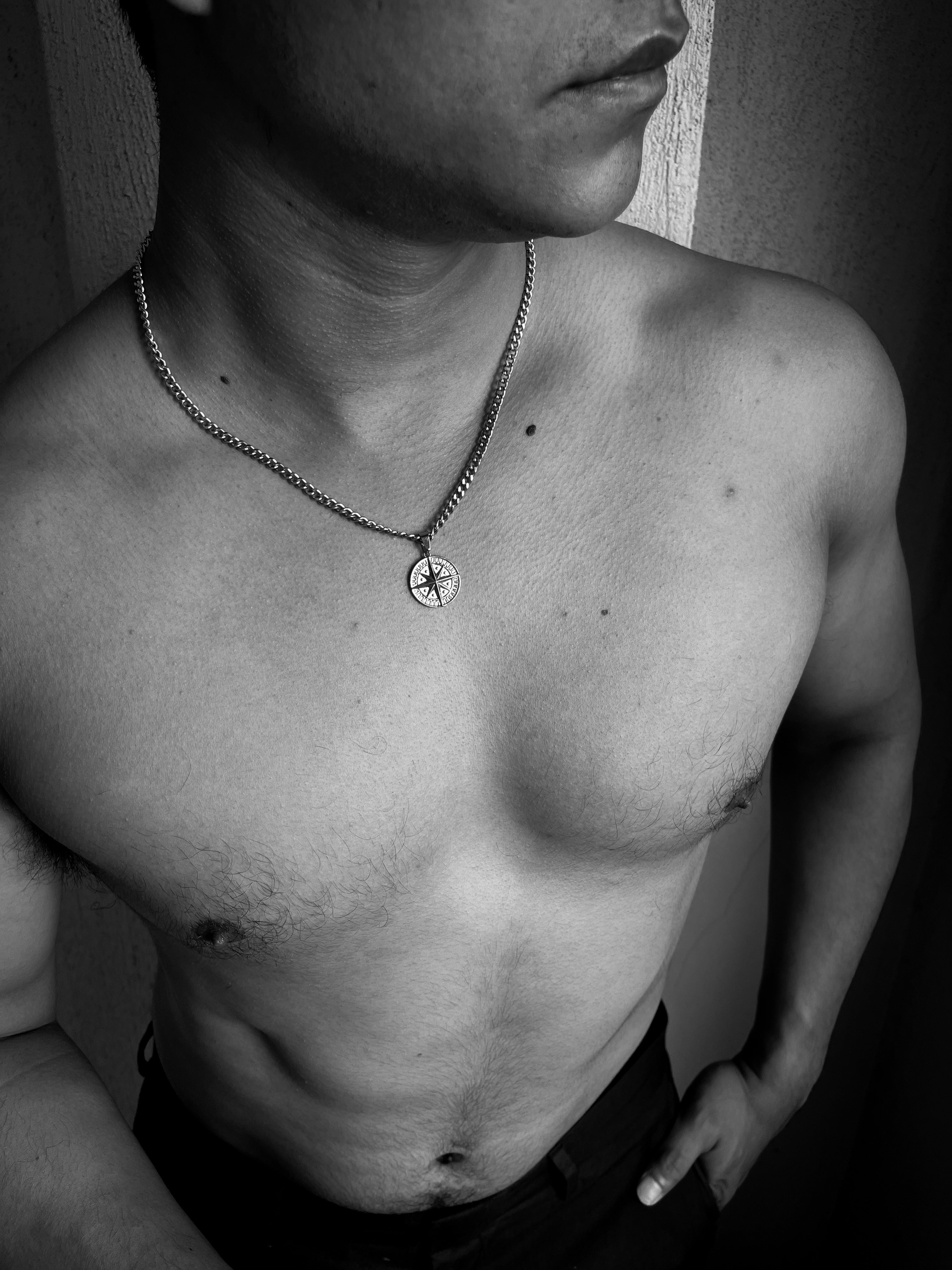 Collar North Star Plata