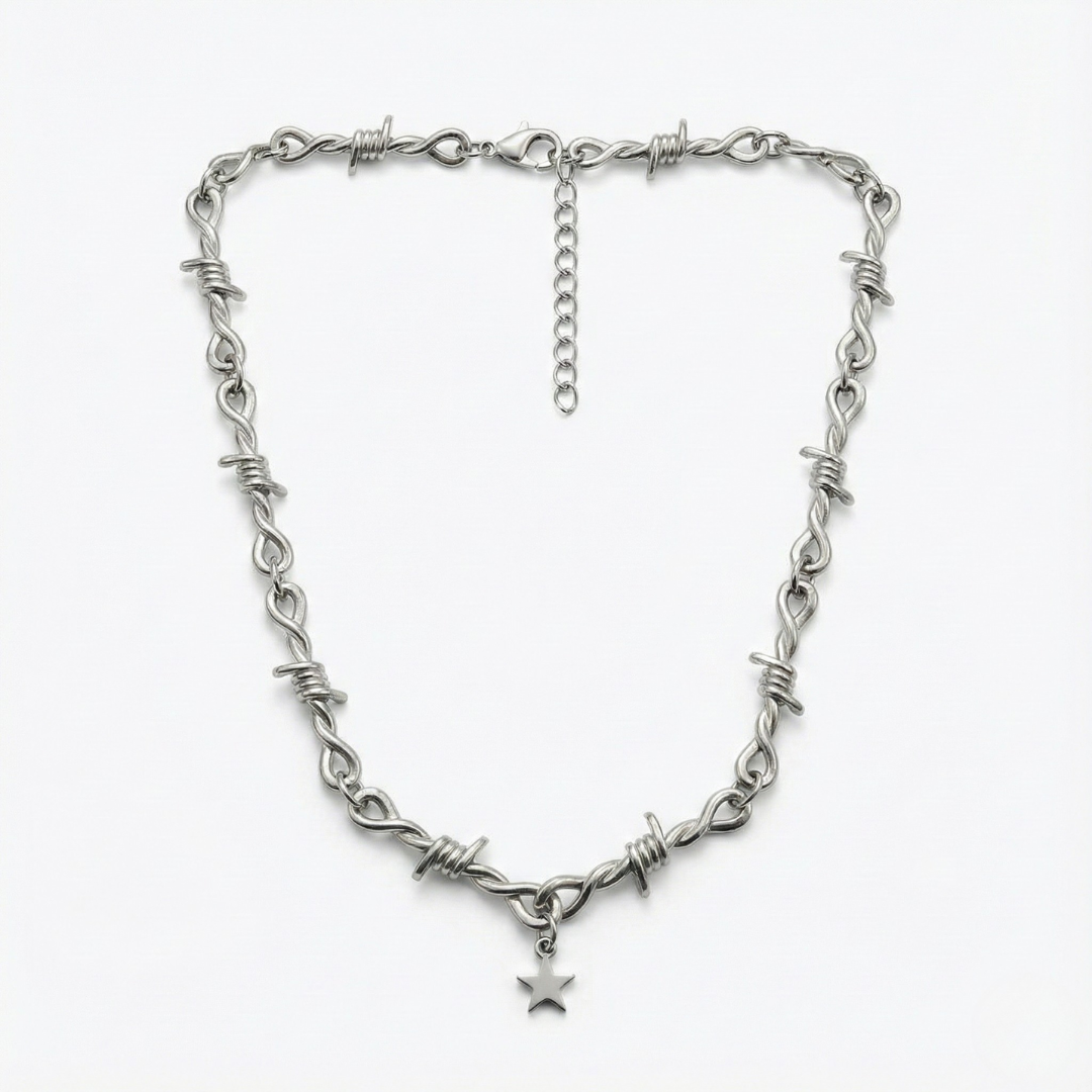 Cadena Barbed Wire Star